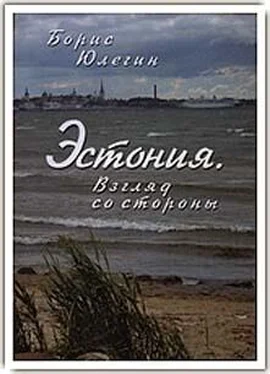 Борис Юлегин Эстония. Взгляд со стороны обложка книги