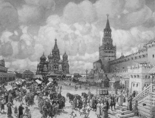 08 Красная площадь в Москве АМВаснецов 09 Царь Алексей Михайлович 10 - фото 8