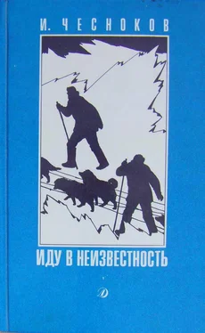Игорь Чесноков Иду в неизвестность обложка книги