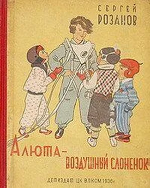 Сергей Розанов Алюта — воздушный слоненок обложка книги