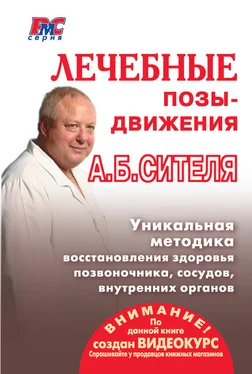 Анатолий Ситель Лечебные позы-движения А. Б. Сителя обложка книги