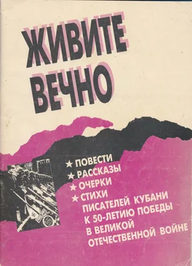 Николай Краснов Живите вечно.Повести, рассказы, очерки, стихи писателей Кубани к 50-летию Победы в Великой Отечественной войне обложка книги