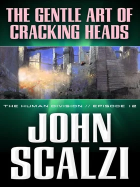 John Scalzi The Gentle Art of Cracking Heads обложка книги