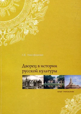 Лариса Никифорова Дворец в истории русской культуры. Опыт типологии обложка книги