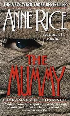 Anne Rice The Mummy or Ramses the Damned обложка книги
