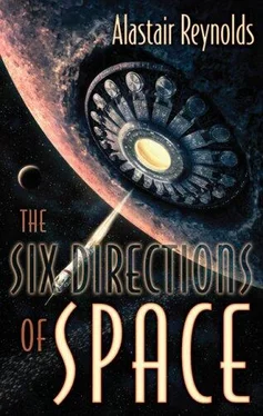 Alastair Reynolds The Six Directions of Space обложка книги