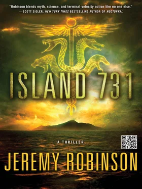 Jeremy Robinson Island 731 обложка книги