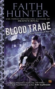 Faith Hunter Blood Trade обложка книги