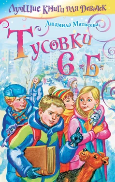 Людмила Матвеева Тусовки 6 «Б» обложка книги