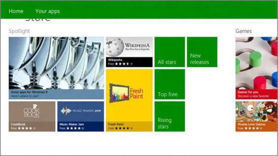 The Stores app bar also provides a way to jump quickly to Your Apps a list of - фото 169