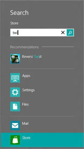 Search suggestions and recommendations appear as you type in the Search pane - фото 179