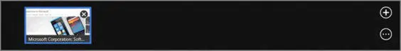 IE Metro only supports two tab thumbnail rows in the tab switcher If both rows - фото 206