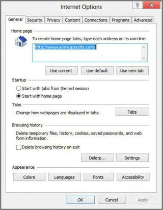 NOTE For some reason this window is titled Internet Properties when you launch - фото 227