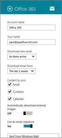 Some of the key items you can configure here include Account nameThe name - фото 248