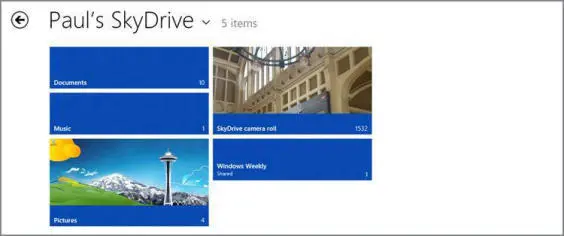Figure 847SkyDrive on the web now resembles the Metro SkyDrive app too - фото 274
