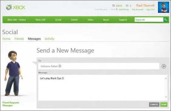 Players listXbox LIVE tracks the players youve most recently played against - фото 354