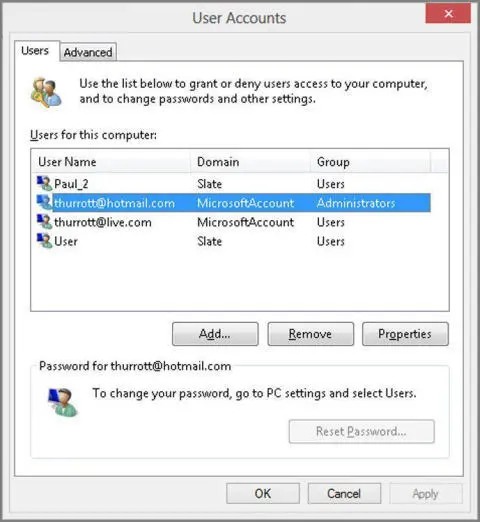 Now select the account you want to changeand if you see two entries for one - фото 407