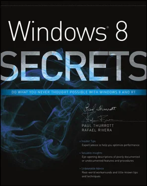 Paul Thurrott Windows 8 Secrets обложка книги