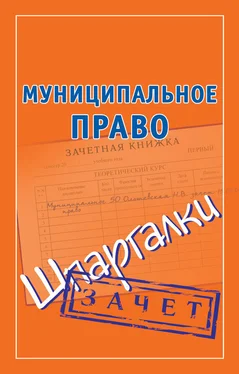 Наталья Ольшевская Муниципальное право. Шпаргалки обложка книги