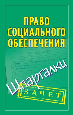 Мария Кановская Право социального обеспечения. Шпаргалки обложка книги