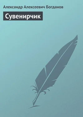 Александр Богданов Сувенирчик обложка книги