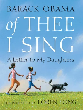 Barack Obama Of Thee I Sing: A Letter to My Daughters обложка книги