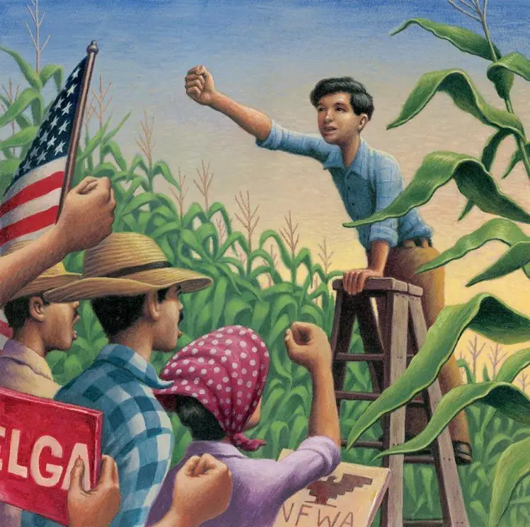 A man named Cesar Chavez showed farmworkers their own power when they felt they - фото 26