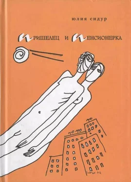 Юлия Сидур Пришелец и пенсионерка обложка книги