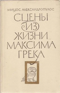 Мицос Александропулос Сцены из жизни Максима Грека обложка книги