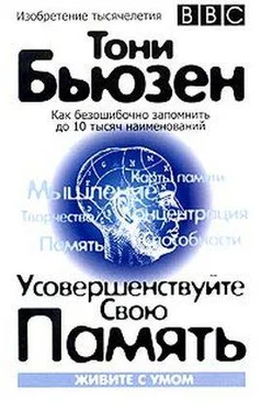 Тони Бьюзен Усовершенствуйте свою память обложка книги