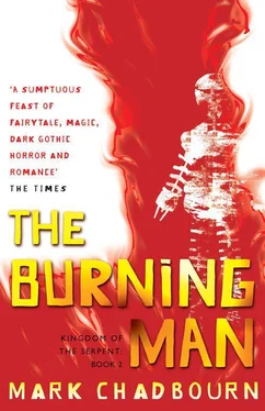 Mark Chadbourn The Burning Man обложка книги