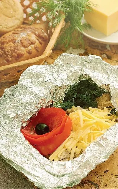 Линь запеченый с яйцами и молоком Тушеная косуля Холодец из ка - фото 3