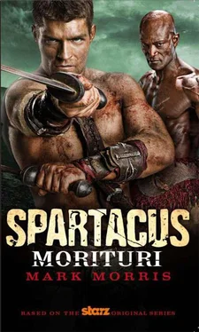 Mark Morris Spartacus: Morituri обложка книги