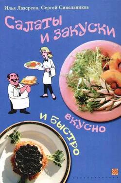 Илья Лазерсон Салаты и закуски. Вкусно и быстро обложка книги