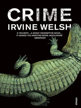 Irvine Welsh Crime обложка книги