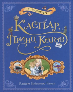 Майкл Морпурго Каспар, принц котов обложка книги