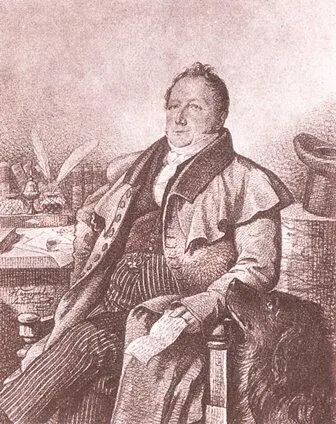 СЛ Пушкин отец поэта К Гампельн 1824 ОС Павлищева сестра поэта - фото 3
