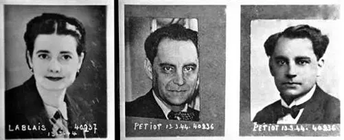 The photographs of Georgette and Marcel Petiot used in the warrant for their - фото 13