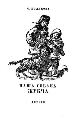 С. Полякова Наша собака Жукча обложка книги