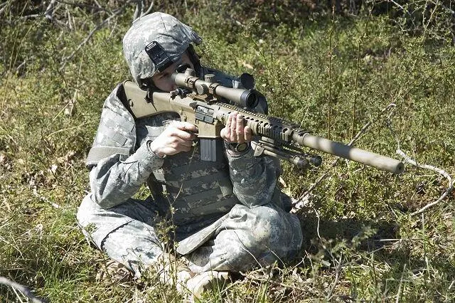 армейский снайпер с SASS на базе SR25 Но её внешность прямолинейный дизайн - фото 20