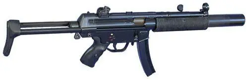 германский пистолетпулемёт HecklerundKoch MP5 Рэй выстрелил ему в грудь пять - фото 32