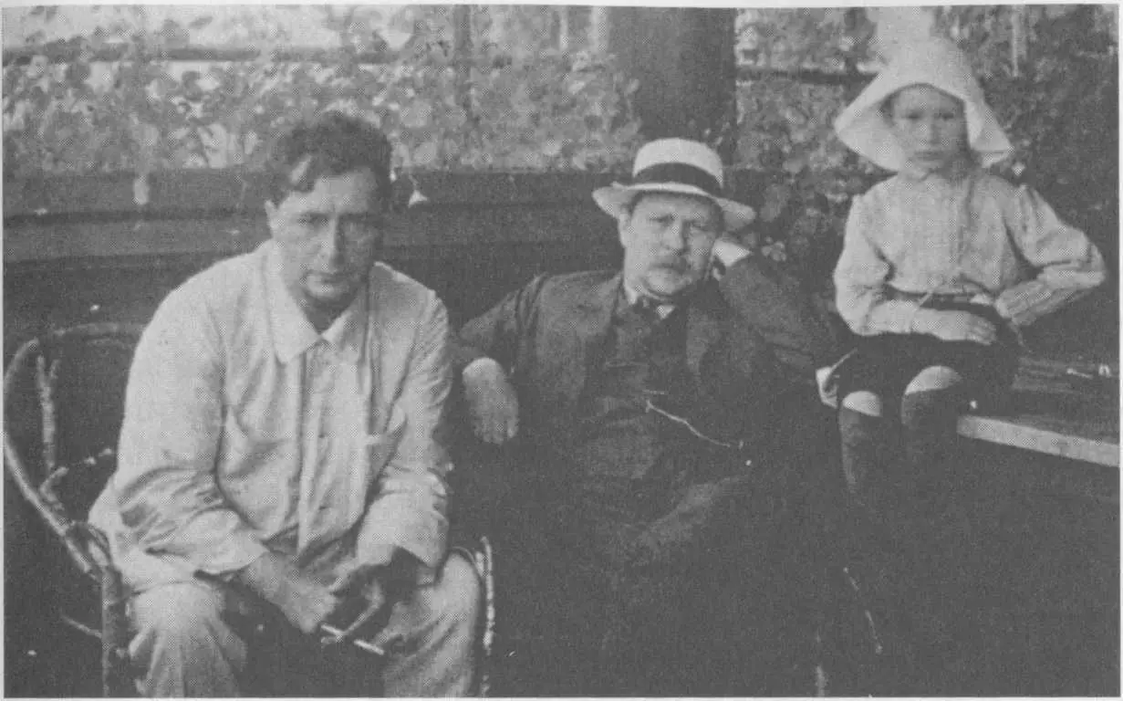 Л Н Андреев Ф А Добров Даниил Андреев На Черной речке 1912 Фотография - фото 13