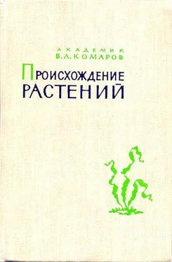 Владимир Комаров Происхождение растений обложка книги