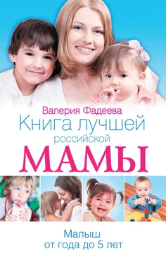 Валерия Фадеева Книга лучшей российской мамы. Малыш от года до 5 лет обложка книги