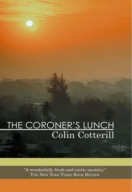 Colin Cotterill The Coroner's lunch обложка книги