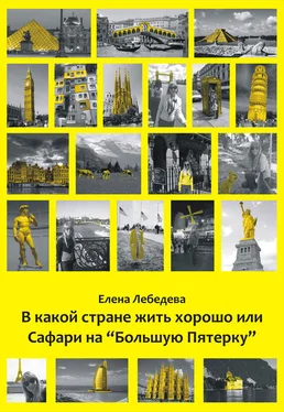 Елена Лебедева В какой стране жить хорошо, или Cафари на «Большую пятерку» обложка книги