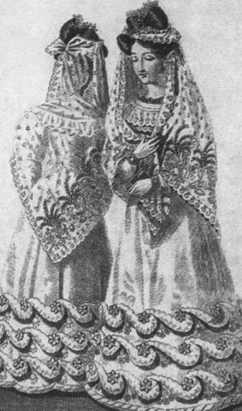Модные картинки 1820е гг Раскрашенные гравюры История блудного сына - фото 40