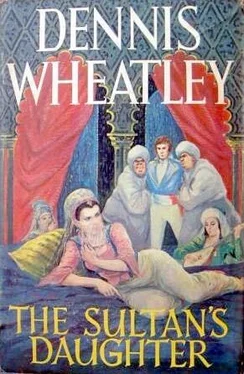 Dennis Wheatley The Sultan's Daughter обложка книги