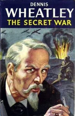 Dennis Wheatley The Secret War обложка книги