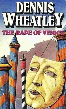 Dennis Wheatley The Rape Of Venice обложка книги